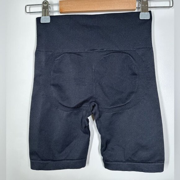 BO & Tee Navy Blue Compression Shorts - Picture 2 of 2